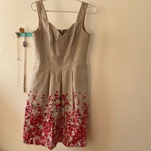 White House Black Market fit & flare dress